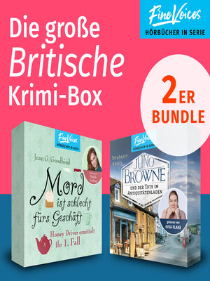 cover image of Die große Britische Krimi-Box--Mord ist schlecht fürs Geschäft